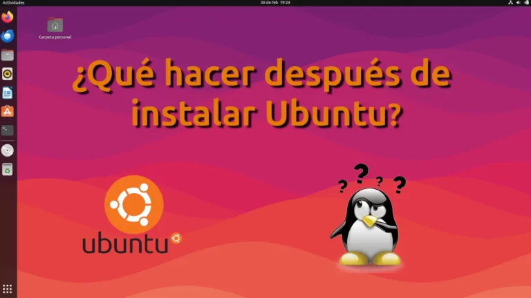 ¿Qué hacer después de instalar Ubuntu 24.04 LTS?