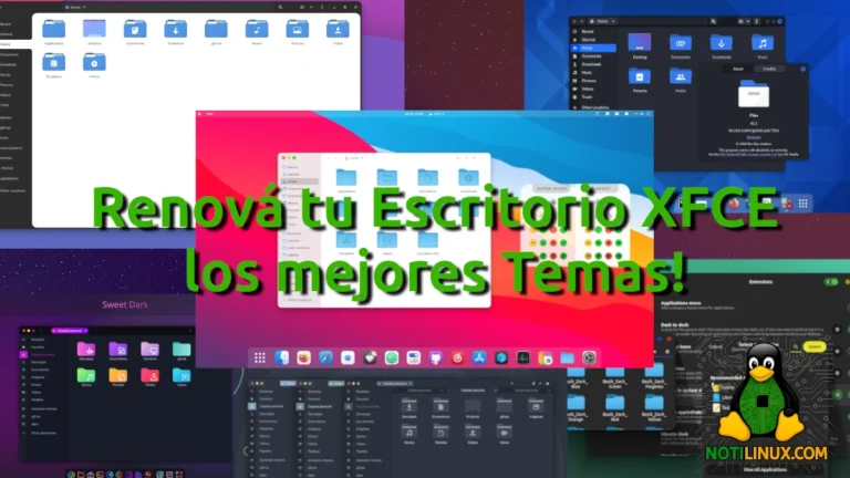 Los mejores temas XFCE para dejar tu escritorio una pinturita