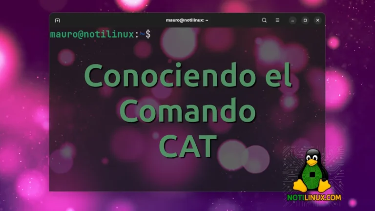 ¿Cómo usar el comando cat en Linux?