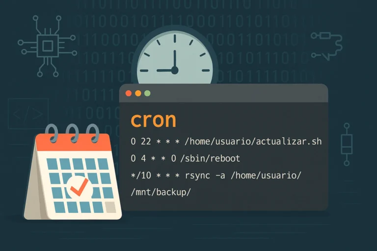 ¿Qué es cron y cómo programar tareas automáticas en Linux?