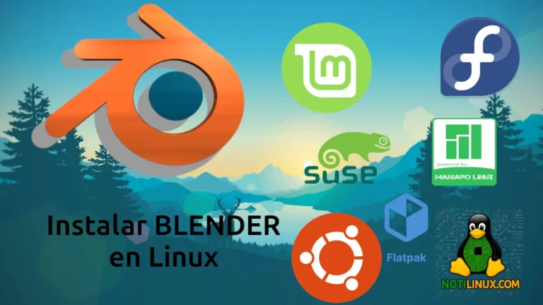 Cómo instalar Blender en Linux