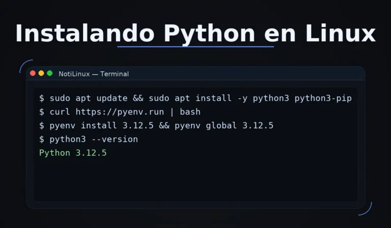 Paso a Paso: Instalando Python en Linux
