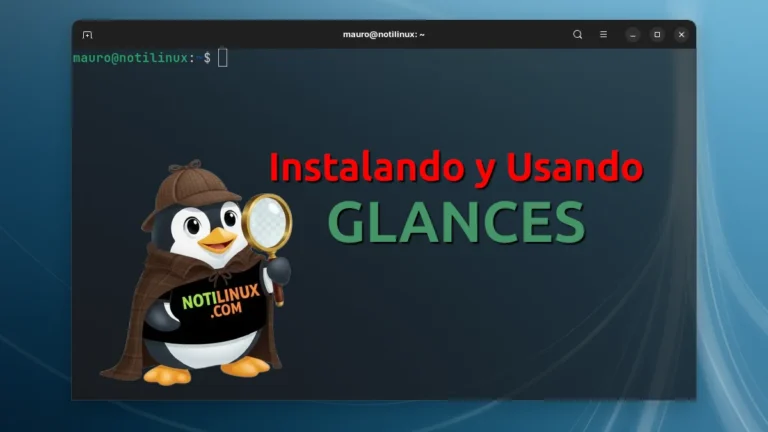 Cómo instalar y usar el monitor de recursos Glances en Linux