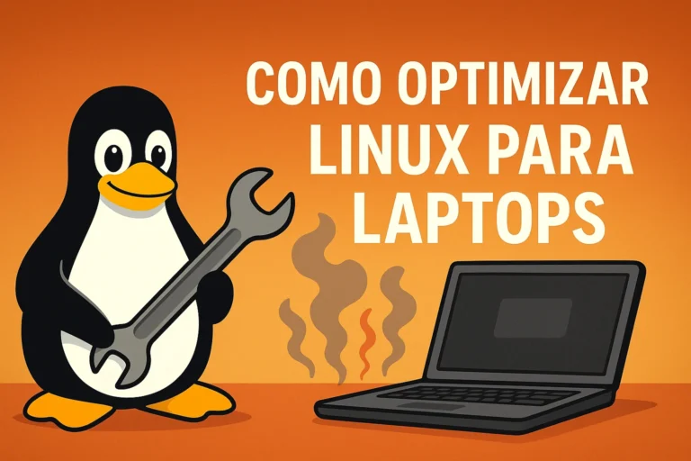 Cómo optimizar Linux para laptops: batería, rendimiento y calor