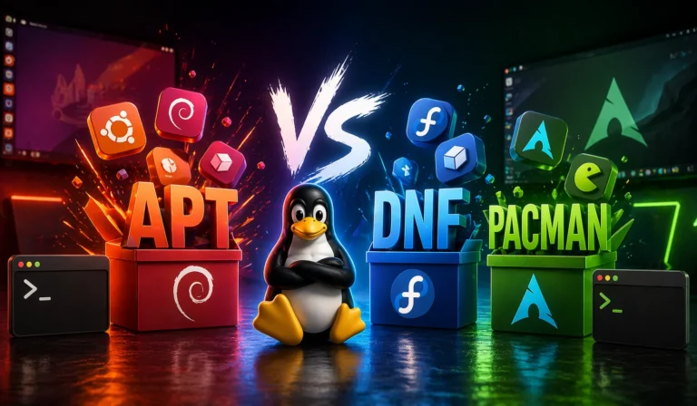 APT vs DNF vs Pacman: ¿qué gestor de paquetes es mejor?