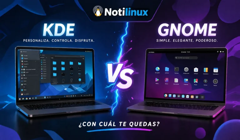 KDE Plasma vs GNOME: ¿qué escritorio Linux elegir?