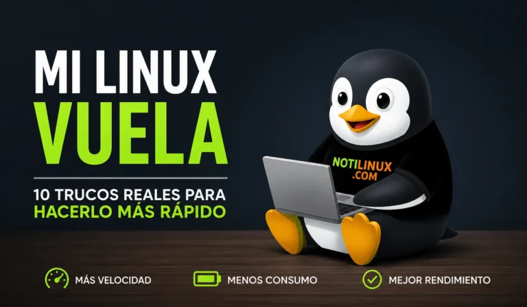 Mi Linux vuela: 10 trucos reales para hacerlo más rápido