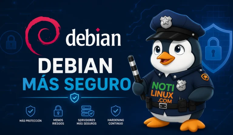 Debian sigue endureciendo su seguridad: más protección, menos superficie de ataque y foco en hardening