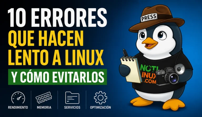 10 errores que hacen lento a Linux (y cómo evitarlos)