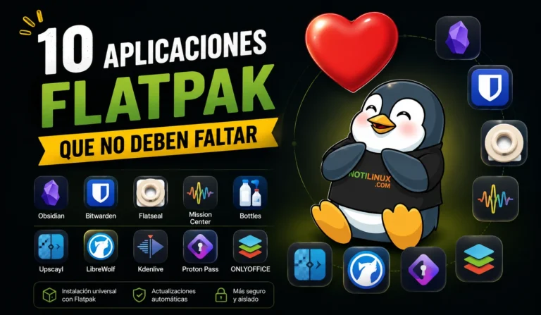 10 aplicaciones Flatpak que siempre instalo en mi distro