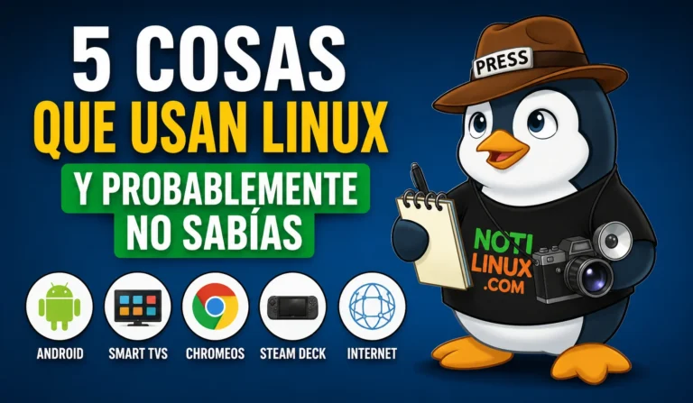 5 cosas que usan Linux y probablemente no sabías