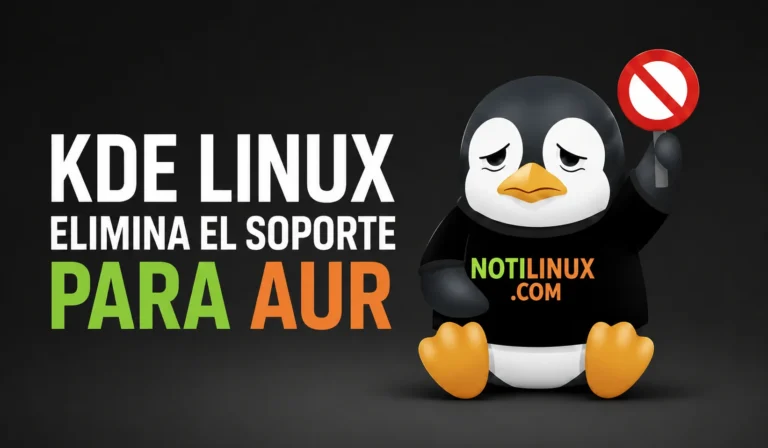 KDE Linux elimina el soporte para AUR por motivos de seguridad
