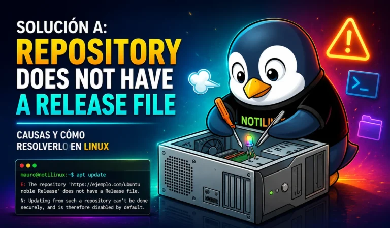 Solución a: «Repository does not have a Release file» al actualizar tu Linux