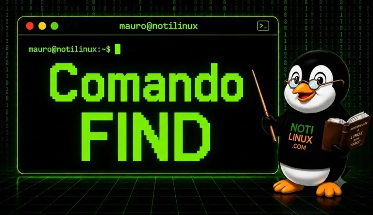 Cómo usar el comando find en Linux: encontrar archivos y directorios desde la terminal