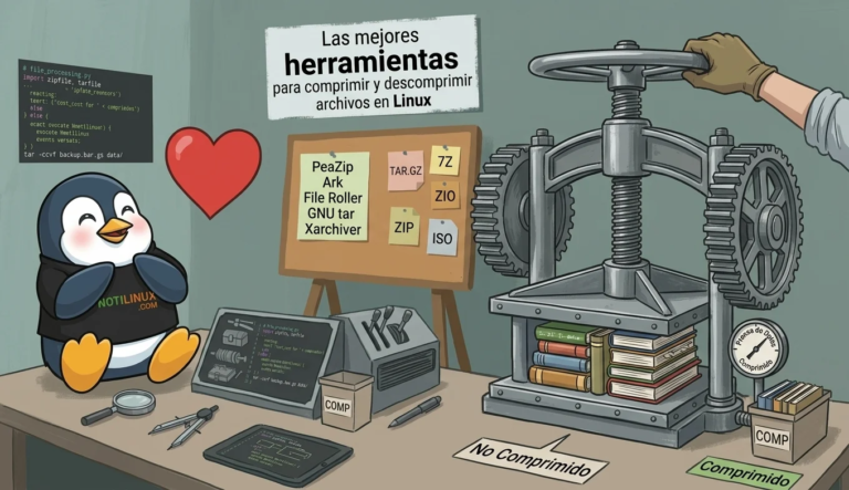 Las mejores herramientas para comprimir y descomprimir archivos en Linux