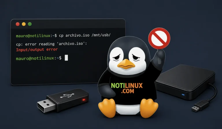 Solución a: «Input/output error» en Linux