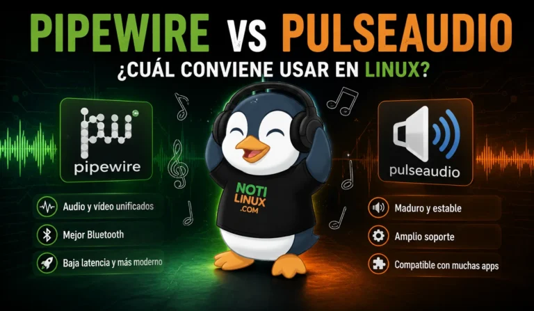 PipeWire vs PulseAudio: ¿por qué PipeWire está reemplazando a PulseAudio?