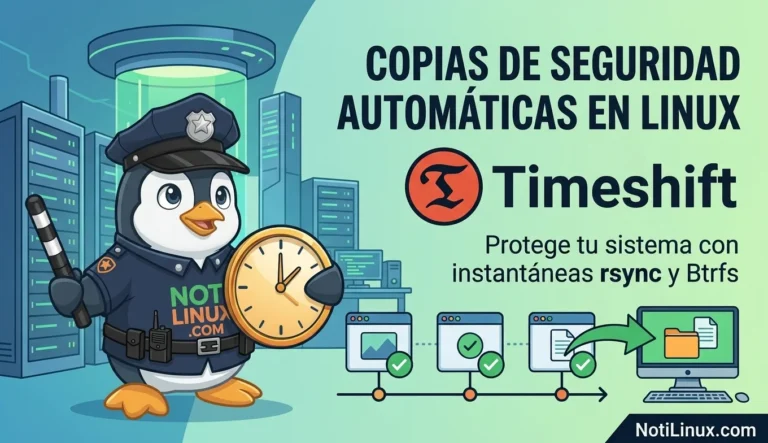 Instalé Timeshift, ¿y ahora qué?